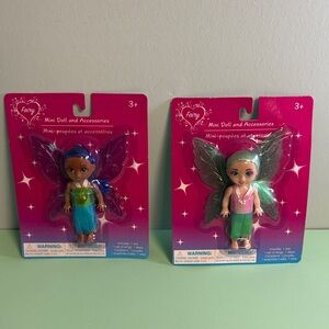 Fairy Mini Doll & Accessories, Kids Small Doll Toys